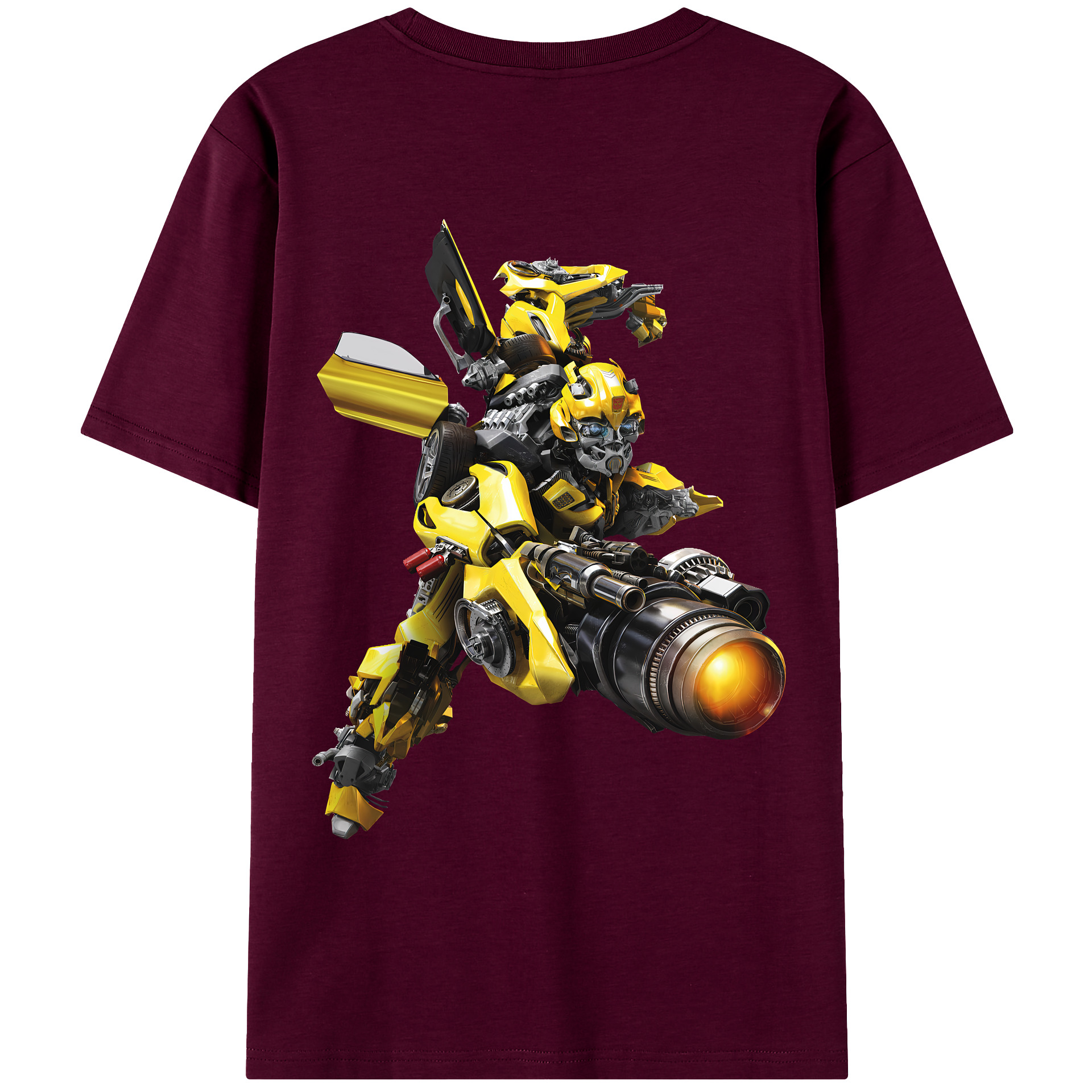 （画像用） Transformers トランスフォーマー レディース半袖Tシャツ(バックプリント)